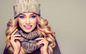 healthy winter hair