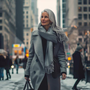 grey hair women