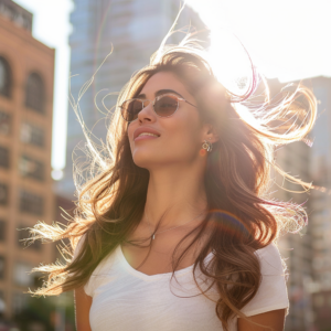 hair extensions confidence