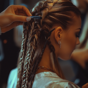 braided hair